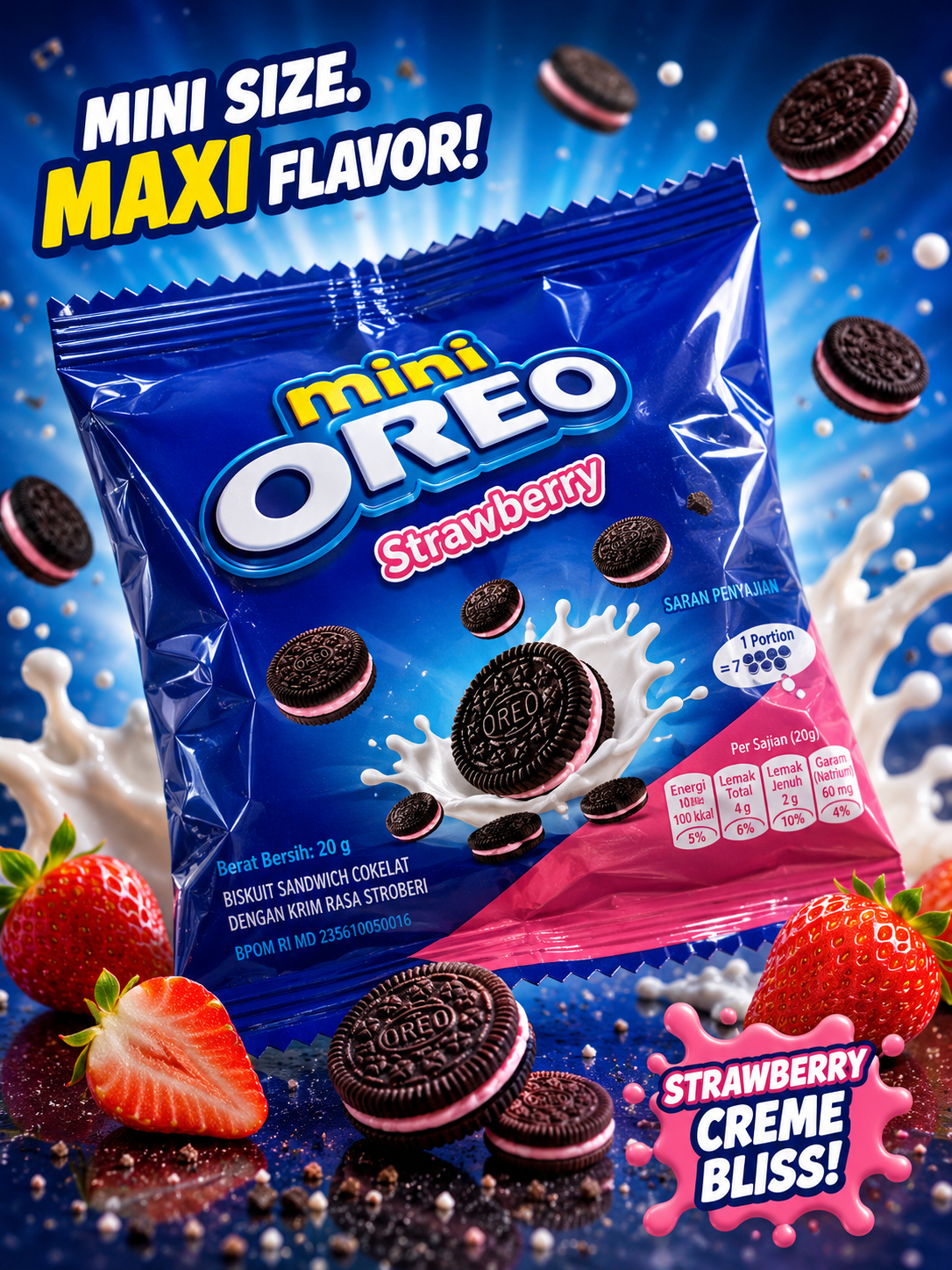 Mini Oreo Strawberry