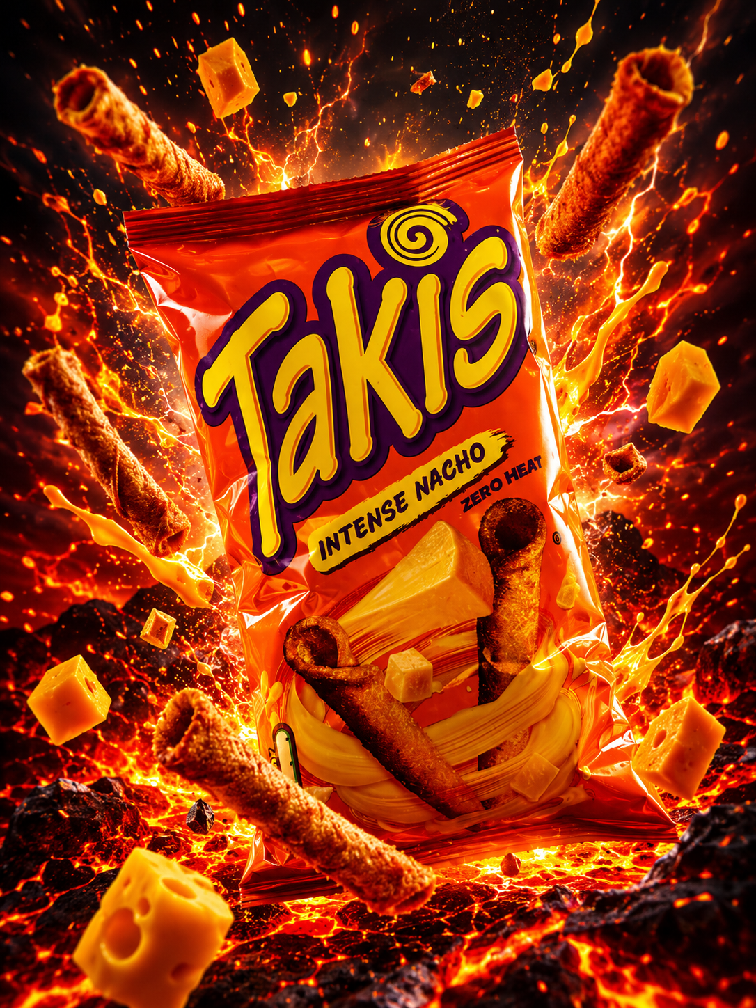 Takis Intense Nacho