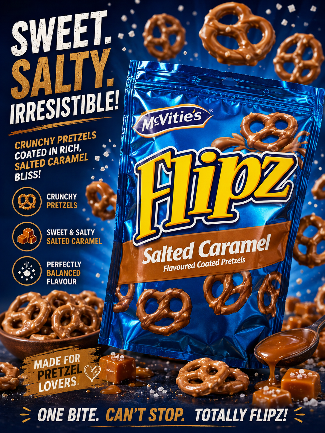 Flipz Salted Caramel