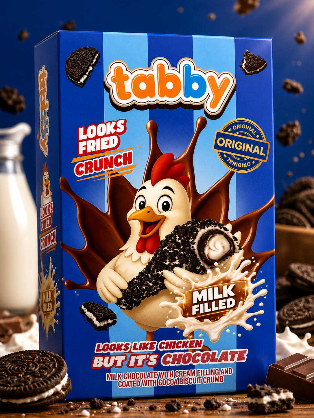Tabby Milk Filled