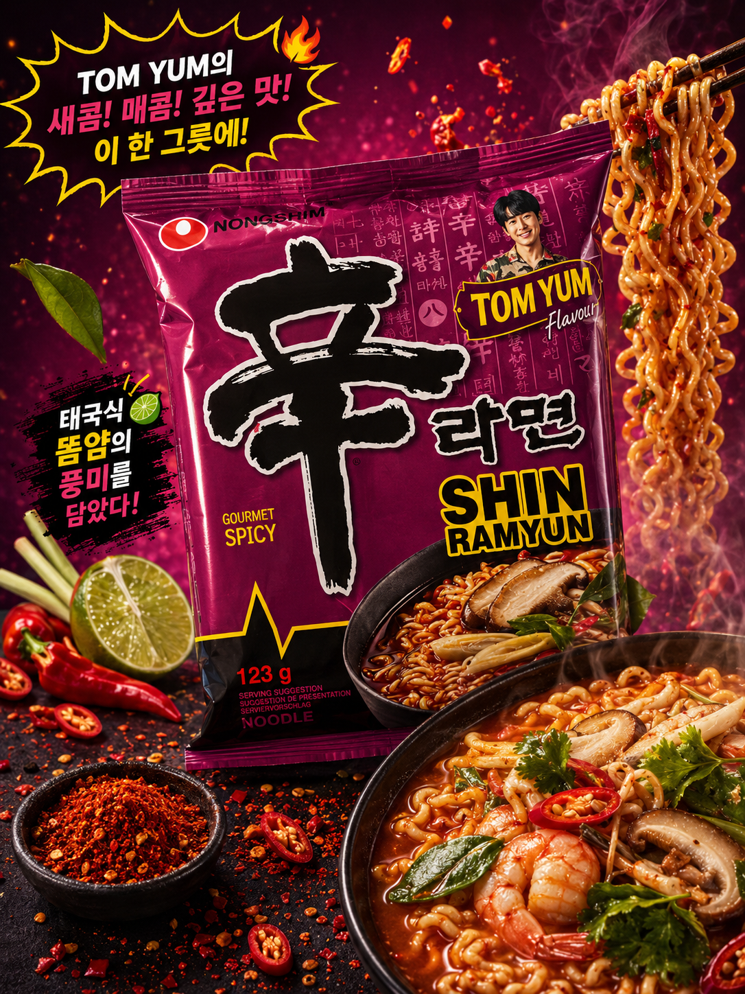 Shin Ramyun Tom Yum