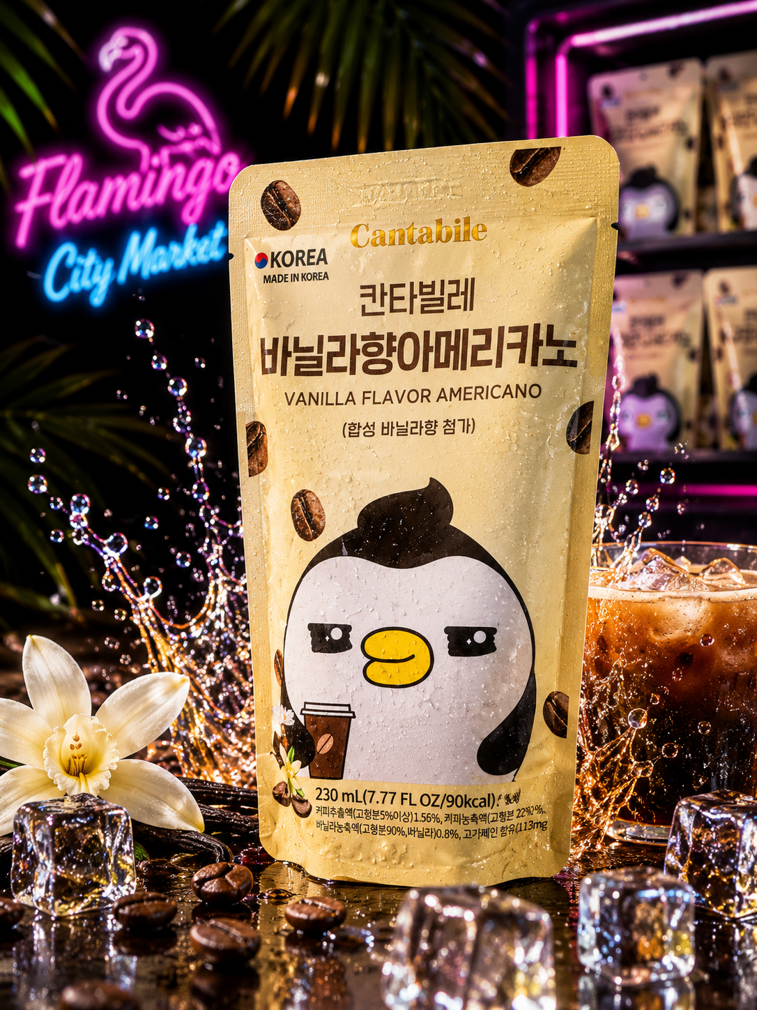 Cantabile Vanilla Flavor Americano
