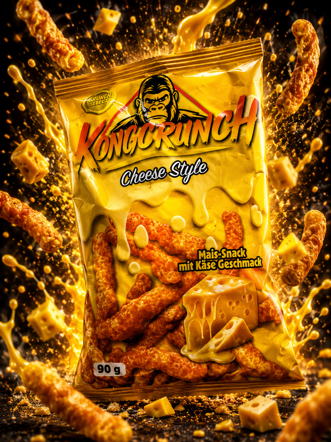 KongCrunch Cheese Style