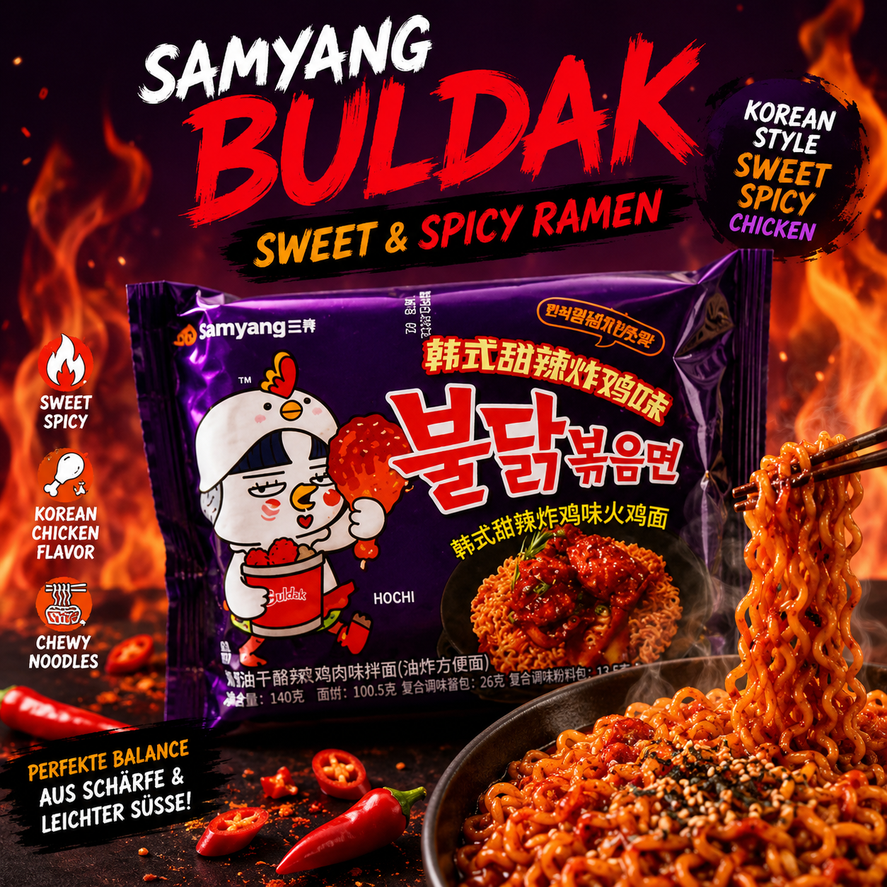 Buldak Sweet Spicy
