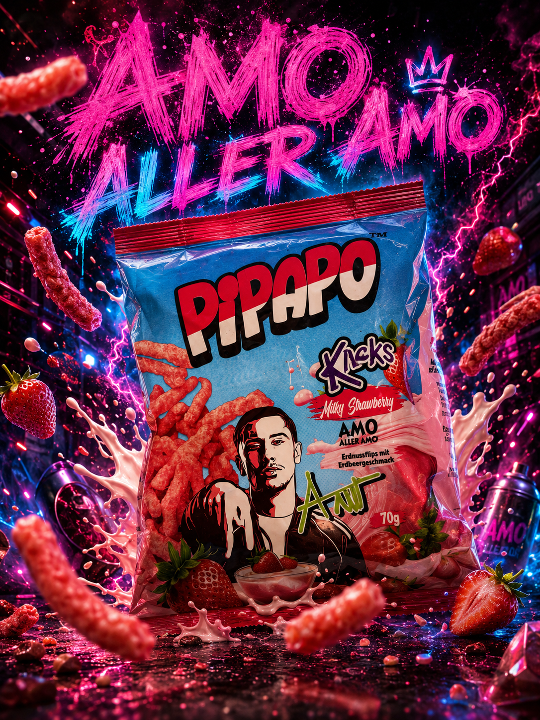 Pipapo Milky Strawberry