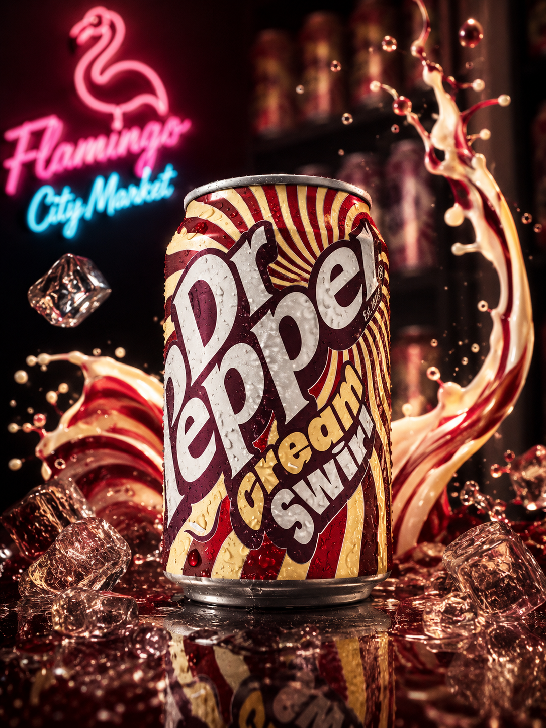 Dr Pepper Creamy Swirl
