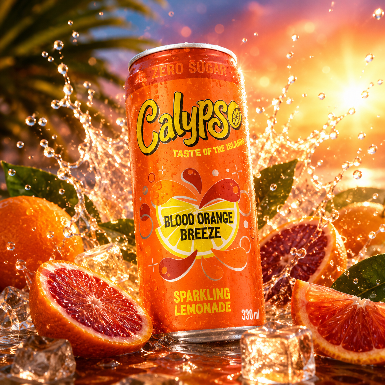 Calypso Zero Blood Orange Lemonade
