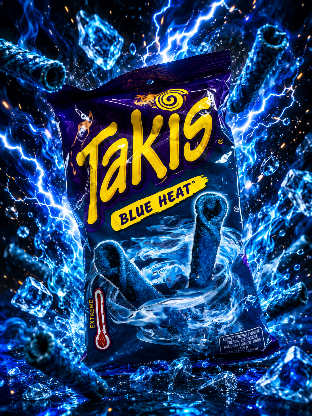 Takis Blue Heat