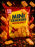 LU Mini Crackers Hot & Spicy