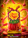 Chupa Chups Laces Strawberry