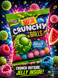 Sour Crunchy Balls